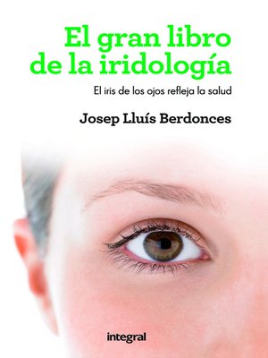 cover image of El gran libro de la iridología